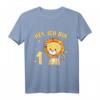 Niedliches Löwen T-Shirt für Kinder zum 1. Geburtstag – Perfekt als Geschenk & für die Kinderparty für Jungen und Mädchen