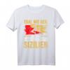 Italienisch Vaffanculo T-Shirt mit Sizilien-Flagge und Trinacria – Humorvolles Sizilien-Outfit für Italien-Fans