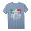 Italienisches Vaffanculo T-Shirt mit Fahne - Humorvolles Geschenk für Italiener, Rom-Besucher & Italienliebhaber