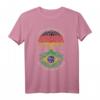 Deutsch Aufgewachsen Brasilianische Wurzeln, Brasilien Flagge T-Shirt – Perfektes Geschenk für Familie und Freunde