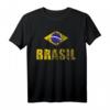 Brasilien Brasil Fan Trikot & T-Shirt - Fußball Samba Brasilianer Outfit, Halbarm, Freizeit- und Fanbekleidung für alle Gelegenheiten