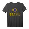 Brasilien Brasil Fan Trikot & T-Shirt - Fußball Samba Brasilianer Outfit, Halbarm, Freizeit- und Fanbekleidung für alle Gelegenheiten
