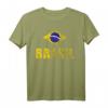 Brasilien Brasil Fan Trikot & T-Shirt - Fußball Samba Brasilianer Outfit, Halbarm, Freizeit- und Fanbekleidung für alle Gelegenheiten