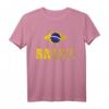 Brasilien Brasil Fan Trikot & T-Shirt - Fußball Samba Brasilianer Outfit, Halbarm, Freizeit- und Fanbekleidung für alle Gelegenheiten