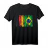 Deutschland und Brasilien Flaggen T-Shirt für Deutsch-Brasilianer – Zeige deine doppelte Staatsbürgerschaft mit Herzdesign