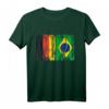 Deutschland und Brasilien Flaggen T-Shirt für Deutsch-Brasilianer – Zeige deine doppelte Staatsbürgerschaft mit Herzdesign