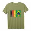 Deutschland und Brasilien Flaggen T-Shirt für Deutsch-Brasilianer – Zeige deine doppelte Staatsbürgerschaft mit Herzdesign