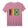 Deutschland und Brasilien Flaggen T-Shirt für Deutsch-Brasilianer – Zeige deine doppelte Staatsbürgerschaft mit Herzdesign