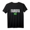 Farofa Brasilianisch Brasilien T-Shirt mit Flagge – Klassisch geschnitten, perfekt für Brasilien-Fans und Brasilien-Liebhaber