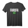 Farofa Brasilianisch Brasilien T-Shirt mit Flagge – Klassisch geschnitten, perfekt für Brasilien-Fans und Brasilien-Liebhaber