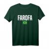 Farofa Brasilianisch Brasilien T-Shirt mit Flagge – Klassisch geschnitten, perfekt für Brasilien-Fans und Brasilien-Liebhaber