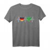 Deutschland und Brasilien Flaggen T-Shirt – Für Deutsch-Brasilianer mit Stolz auf doppelte Nationalität