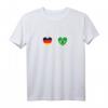 Deutschland und Brasilien Flaggen T-Shirt – Für Deutsch-Brasilianer mit Stolz auf doppelte Nationalität