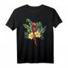 Hellroter Ara Papagei Amazonas Brasilien Tier T-Shirt – Perfektes Geschenk für Vogel- und Tierliebhaber, Urlauber & Papageienfans