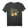 Hellroter Ara Papagei Amazonas Brasilien Tier T-Shirt – Perfektes Geschenk für Vogel- und Tierliebhaber, Urlauber & Papageienfans