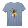 Hellroter Ara Papagei Amazonas Brasilien Tier T-Shirt – Perfektes Geschenk für Vogel- und Tierliebhaber, Urlauber & Papageienfans