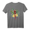 Hellroter Ara Papagei Amazonas Brasilien Tier T-Shirt – Perfektes Geschenk für Vogel- und Tierliebhaber, Urlauber & Papageienfans