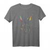 Niedliches, buntes Hase T-Shirt mit Kaninchen-Motiv – Lustiges Tiermotiv für Damen, Mädchen und Hasenfans