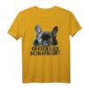 Offizielles Schlafshirt Französische Bulldogge Hunde Pyjama T-Shirt – Gemütliches Geschenk für Hundeliebhaber zu Weihnachten & als Nachthemd-Alternative