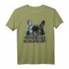 Offizielles Schlafshirt Französische Bulldogge Hunde Pyjama T-Shirt – Gemütliches Geschenk für Hundeliebhaber zu Weihnachten & als Nachthemd-Alternative