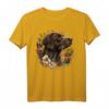 Niedlicher brauner Labrador-Hund auf braunem Labrador-Retriever-Liebhaber T-Shirt – Perfekt für Hundeliebhaber, Labrador Fans & Hundebesitzer