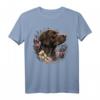 Niedlicher brauner Labrador-Hund auf braunem Labrador-Retriever-Liebhaber T-Shirt – Perfekt für Hundeliebhaber, Labrador Fans & Hundebesitzer