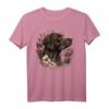 Niedlicher brauner Labrador-Hund auf braunem Labrador-Retriever-Liebhaber T-Shirt – Perfekt für Hundeliebhaber, Labrador Fans & Hundebesitzer
