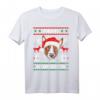 Bullterrier Frohe Waunachten T-Shirt Weihnachten Hund – Perfektes Geschenk für Bullterrier-Liebhaber, Züchter & Hundeliebhaber