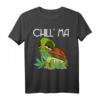 Chill ma Bong Kiffer Cannabis Chillkröte T-Shirt – Lustiges Hanf-Design für Kiffer, Freunde & Hanfliebhaber