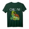 Chill ma Bong Kiffer Cannabis Chillkröte T-Shirt – Lustiges Hanf-Design für Kiffer, Freunde & Hanfliebhaber