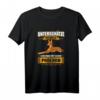 Unterschätze niemals eine Frau mit einem Podenco - Frauchen T-Shirt | Lustiges Hundemama Geschenk für Weihnachten & Geburtstag