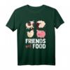 Vegan T-Shirt mit Spruch für Veganer & Vegetarier - Tierschutz, Ethik & Bio Ernährung Shirt für Damen und Herren