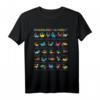 Kinder Dinosaurier T-Shirt ABC - Süße und gefährliche Dinos für Jungen & Mädchen, ideal für Geburtstag, Schule, Kindergarten, Fasching & Karneval