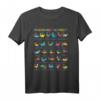 Kinder Dinosaurier T-Shirt ABC - Süße und gefährliche Dinos für Jungen & Mädchen, ideal für Geburtstag, Schule, Kindergarten, Fasching & Karneval