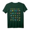 Kinder Dinosaurier T-Shirt ABC - Süße und gefährliche Dinos für Jungen & Mädchen, ideal für Geburtstag, Schule, Kindergarten, Fasching & Karneval