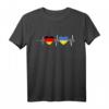 Ukrainer Deutschland Herzschlag T-Shirt - Stolzes ukrainisches Design für Ukrainer in Deutschland