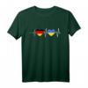 Ukrainer Deutschland Herzschlag T-Shirt - Stolzes ukrainisches Design für Ukrainer in Deutschland