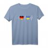 Ukrainer Deutschland Herzschlag T-Shirt - Stolzes ukrainisches Design für Ukrainer in Deutschland