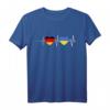 Ukrainer Deutschland Herzschlag T-Shirt - Stolzes ukrainisches Design für Ukrainer in Deutschland