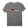 Ukrainer Deutschland Herzschlag T-Shirt - Stolzes ukrainisches Design für Ukrainer in Deutschland