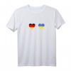 Ukrainer Deutschland Herzschlag T-Shirt - Stolzes ukrainisches Design für Ukrainer in Deutschland