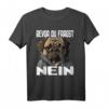 Lustiges Mops Spruch T-Shirt - Bevor du fragst Nein! Witziges Geschenk für Morgenmuffel, Schichtarbeiter & Tierliebhaber