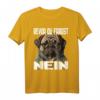 Lustiges Mops Spruch T-Shirt - Bevor du fragst Nein! Witziges Geschenk für Morgenmuffel, Schichtarbeiter & Tierliebhaber