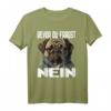 Lustiges Mops Spruch T-Shirt - Bevor du fragst Nein! Witziges Geschenk für Morgenmuffel, Schichtarbeiter & Tierliebhaber