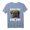 Lustiges Mops Spruch T-Shirt - Bevor du fragst Nein! Witziges Geschenk für Morgenmuffel, Schichtarbeiter & Tierliebhaber