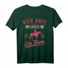 Lustiges Pferde Spruch T-Shirt - Reiten Zitat Geschenk für Pferdeliebhaber, Reiterinnen & Pferdemädchen