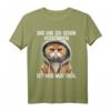 Ich hab das schon verstanden ist mir nur egal T-Shirt Katze - Lustiges Spruch Motiv für Katzenliebhaber & Humorvolle Männer und Frauen