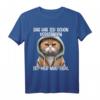 Ich hab das schon verstanden ist mir nur egal T-Shirt Katze - Lustiges Spruch Motiv für Katzenliebhaber & Humorvolle Männer und Frauen