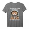 Ich hab das schon verstanden ist mir nur egal T-Shirt Katze - Lustiges Spruch Motiv für Katzenliebhaber & Humorvolle Männer und Frauen