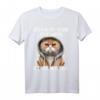 Ich hab das schon verstanden ist mir nur egal T-Shirt Katze - Lustiges Spruch Motiv für Katzenliebhaber & Humorvolle Männer und Frauen